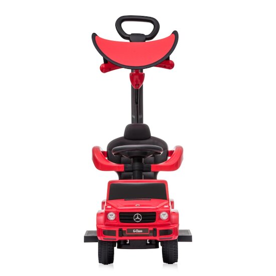 Lorelli Porteur voiture Mercedes avec auvent Rouge  Lorelli Porteur voiture Mercedes avec auvent Rouge