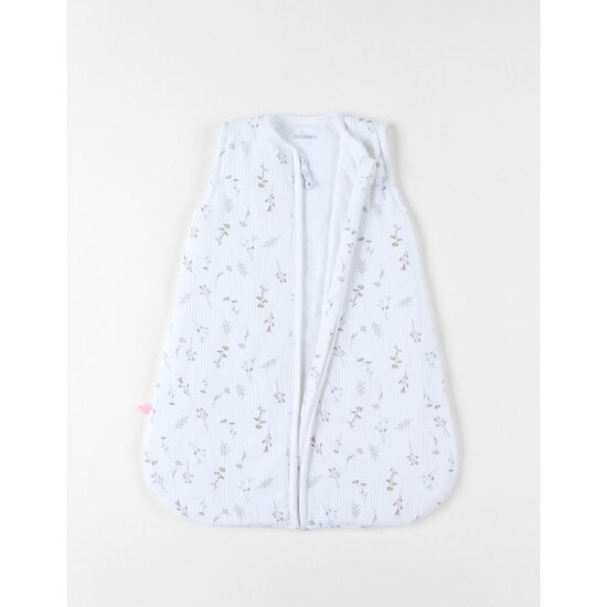 Noukie's Gigoteuse jersey pointelle M&m25 Pretty Flowers Blanc  Noukie's Gigoteuse jersey pointelle M&m25 Pretty Flowers Blanc