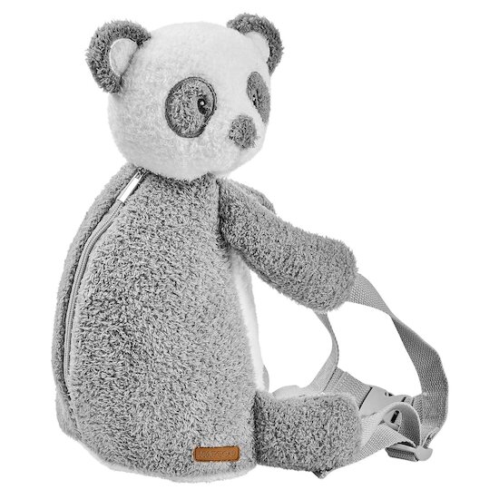 Nattou Sac à dos Peluche Panda Teddy Gris  Nattou Sac à dos Peluche Panda Teddy Gris
