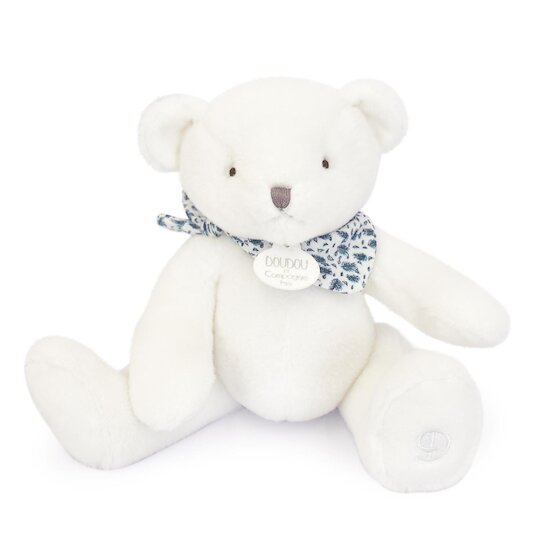 Doudou & Compagnie Peluche Ourson Blanc 