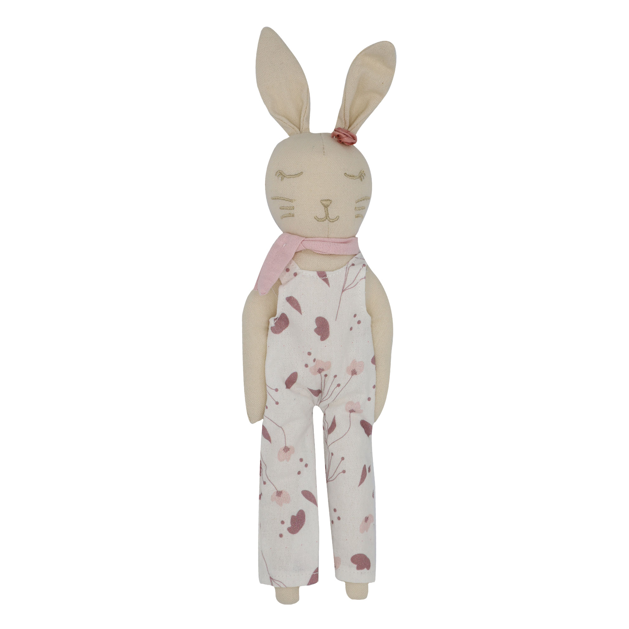 Trois Kilos Sept - Poupée lapin ROSE Trois Kilos Sept