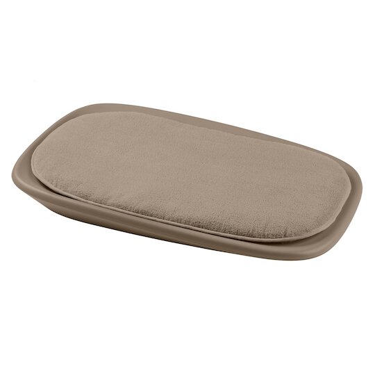 Nattou Coussin confort Care pour matelas à langer Taupe  Nattou Coussin confort Care pour matelas à langer Taupe
