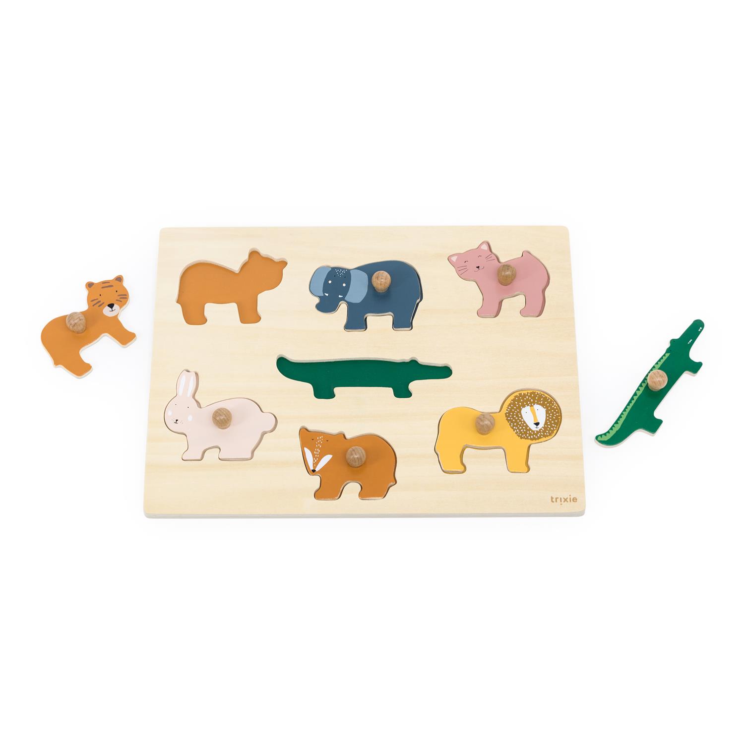 TRIXIE - Puzzle animal en bois MULTICOLORE Trixie