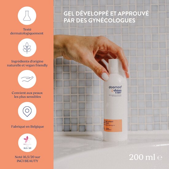 Doomoo Gel Intime Lavant Prebiotique Blanc 