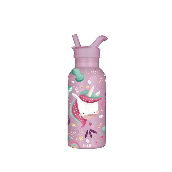 Sassi Junior Gourde en inox Isotherme Sparkly The Unicorn  350 ml 