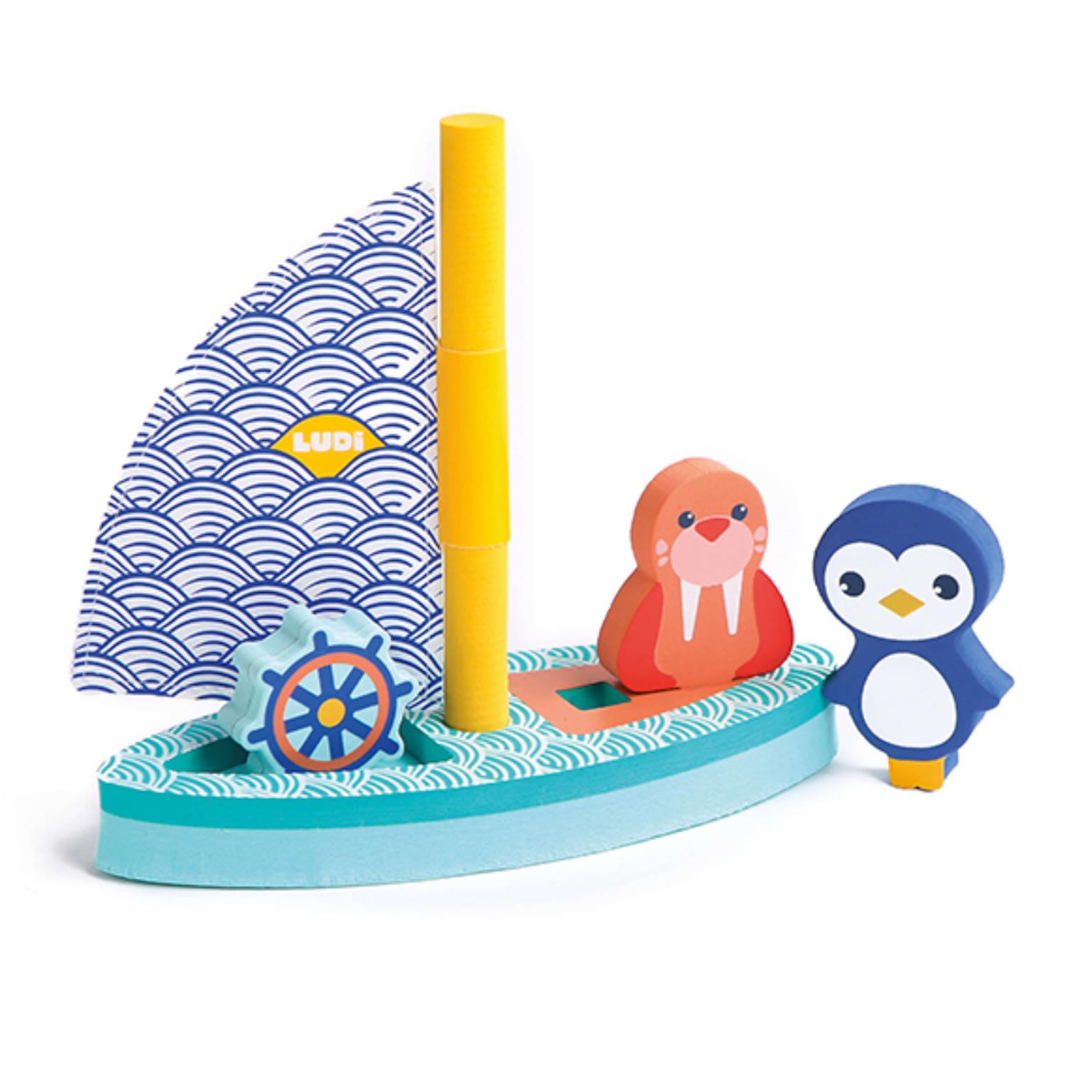 LUDI - Bateaux MULTICOLORE Ludi