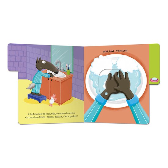 Auzou P'tit Loup - Je suis tout propre ! Multicolore  Auzou P'tit Loup - Je suis tout propre ! Multicolore