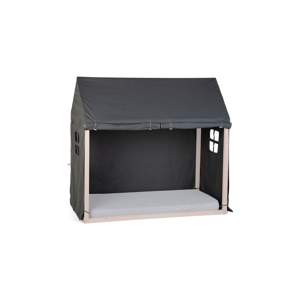 Childhome - Toile Pour Lit Cabane 70x140 cm GRIS Childhome