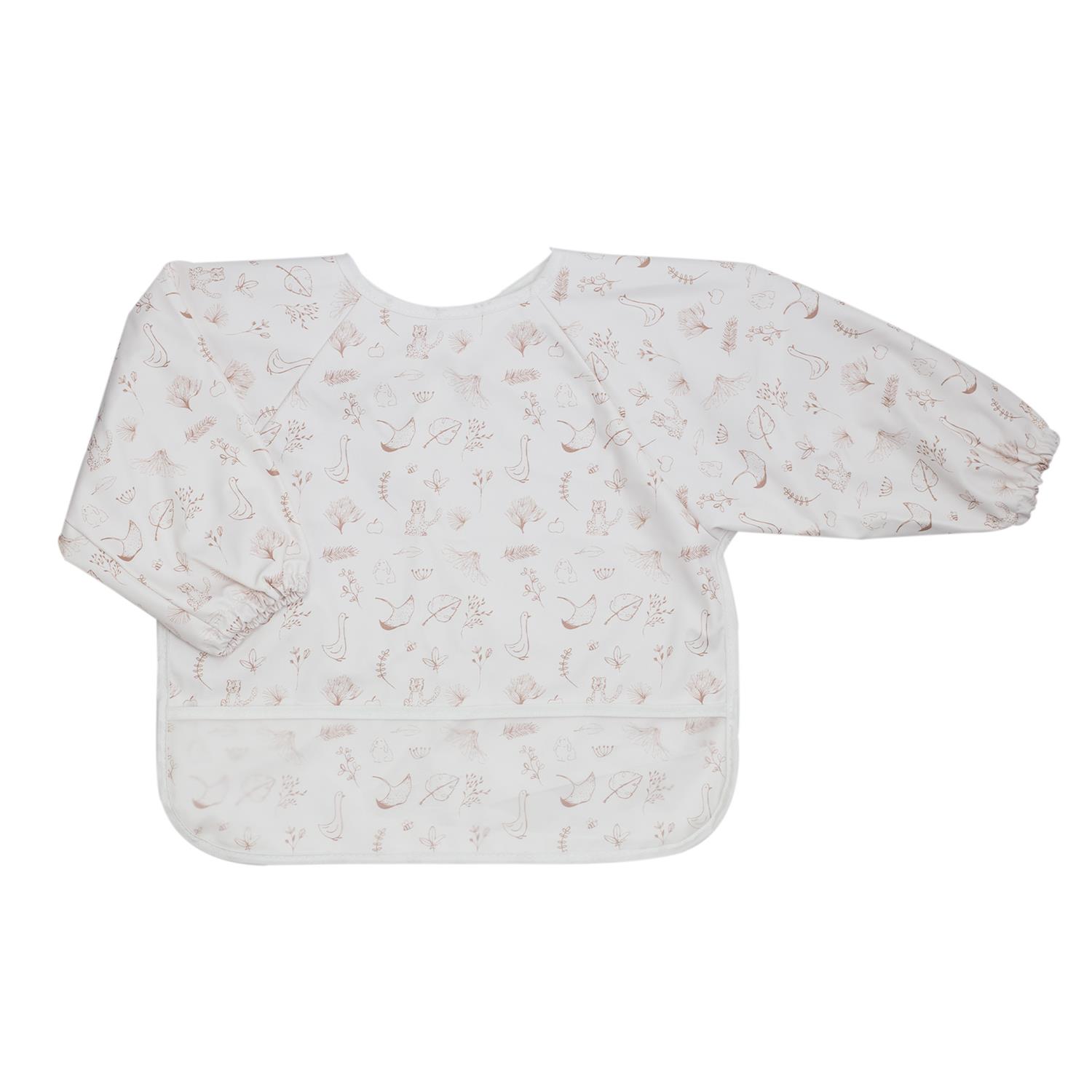 Bavoir Tablier Pu BEIGE Trois Kilos Sept