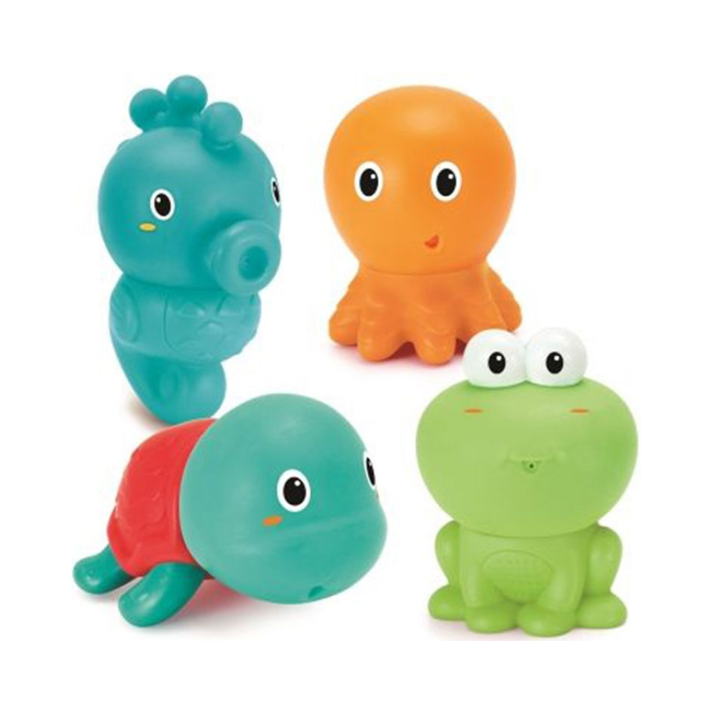 Infantino - 4 arroseurs de bain Senso MULTICOLORE Infantino