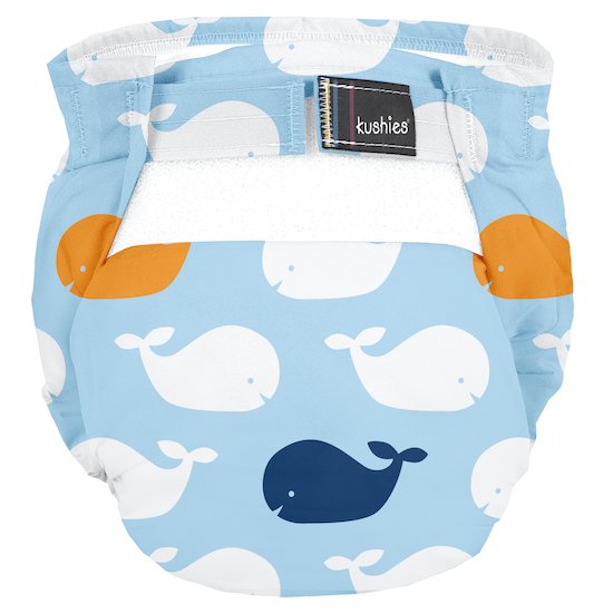 Kushies Couche lavable Kushies Baleine 0-4 kg