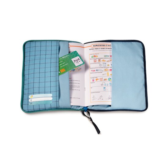 Lilliputiens Ignace Housse Carnet De Santé   Lilliputiens Ignace Housse Carnet De Santé