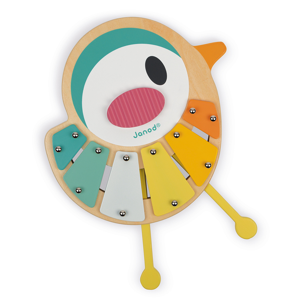 Janod - Xylo Oiseau Pure MULTICOLORE Janod
