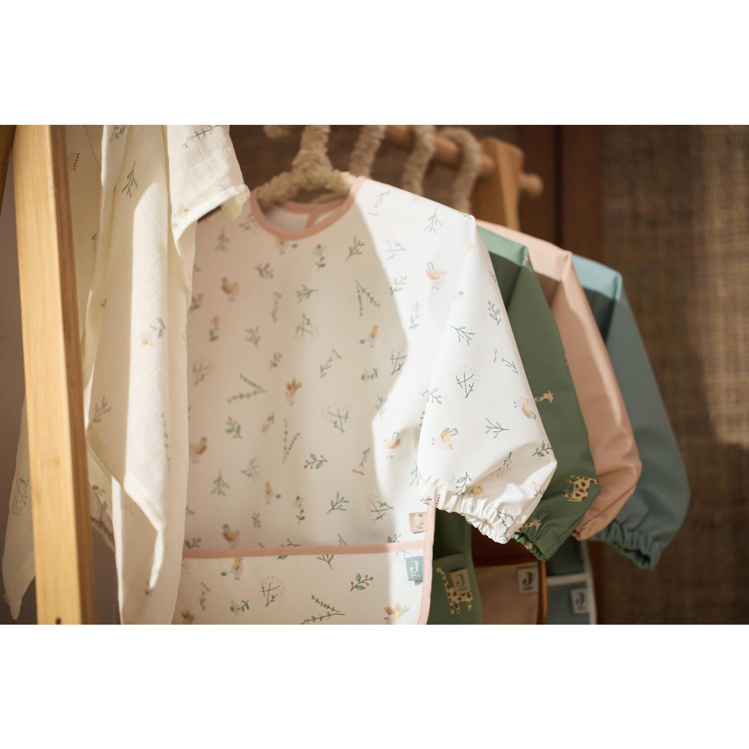 Bavoir à manches imperméable Jungle Jambo MULTICOLORE Jollein