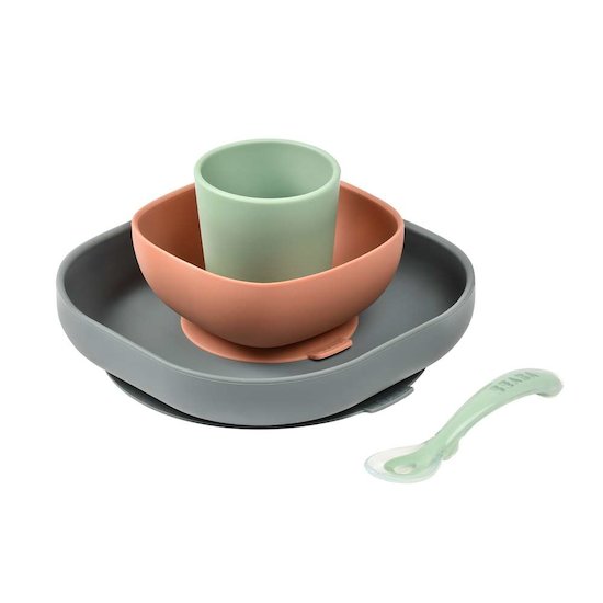 Service de table 3 pièces pour enfants – Assiette, bol et vaisselle en  plastique réutilisables pour enfants, service de table pour enfants de 3  ans et