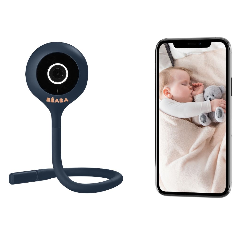 Babyphone vidéo Zen Connect gris perle : Béaba