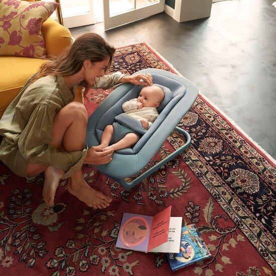 Cybex Transat pour chaises hautes Lemo et Click & Fold Almond Beige   Cybex Transat pour chaises hautes Lemo et Click & Fold Almond Beige