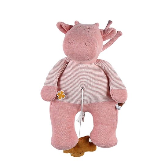 Noukie's Peluche Musicale Lola Les Iconiques Rose  Noukie's Peluche Musicale Lola Les Iconiques Rose