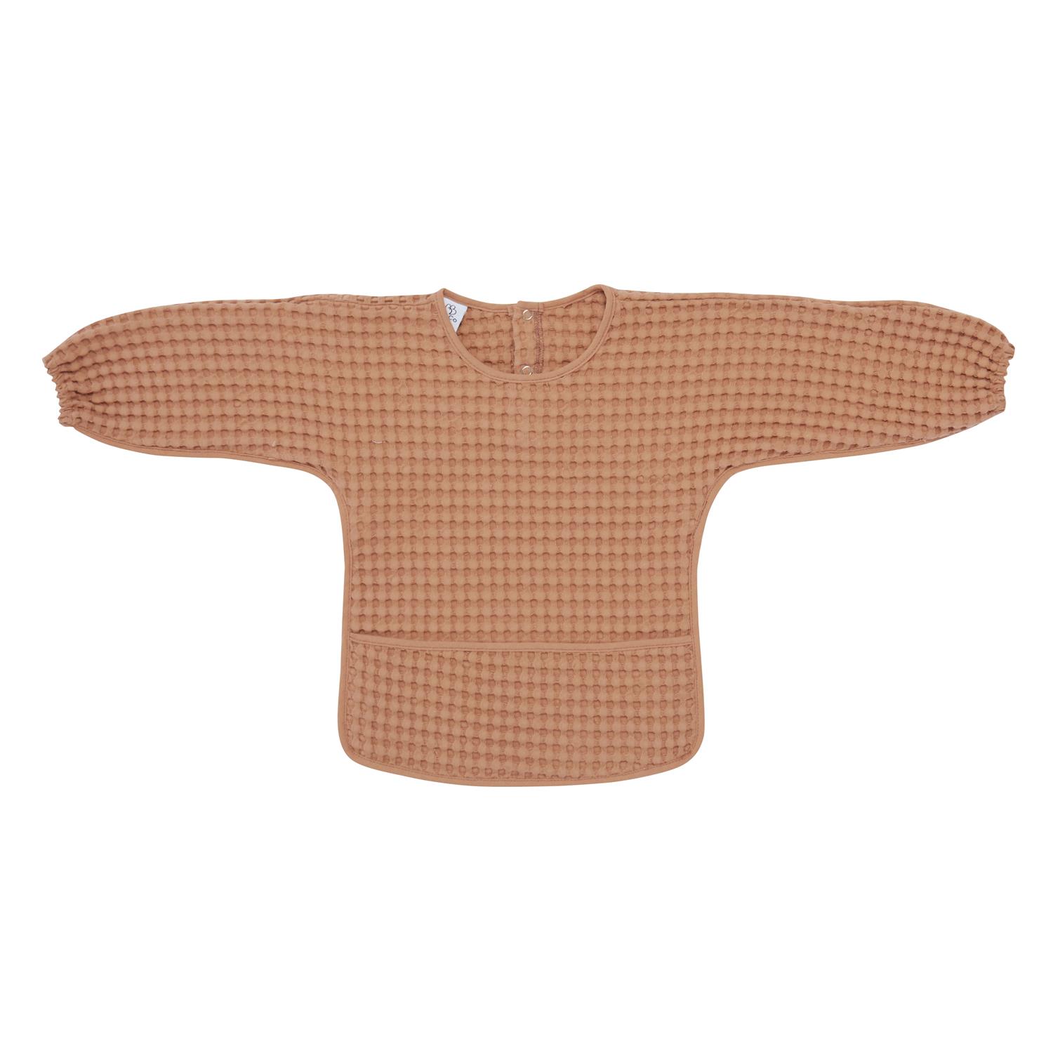 BB & Co - Bavoir ML coton gaufré ORANGE BB&Co