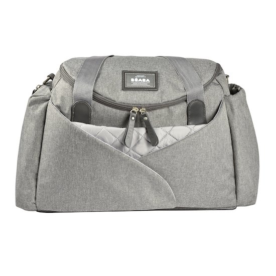 Sac à langer Béaba occasion gris et vert