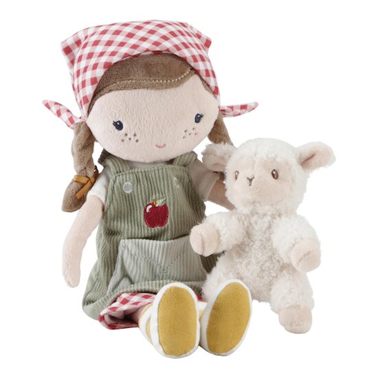 Little Dutch Poupée Rosa avec mouton Little Farm 35 cm