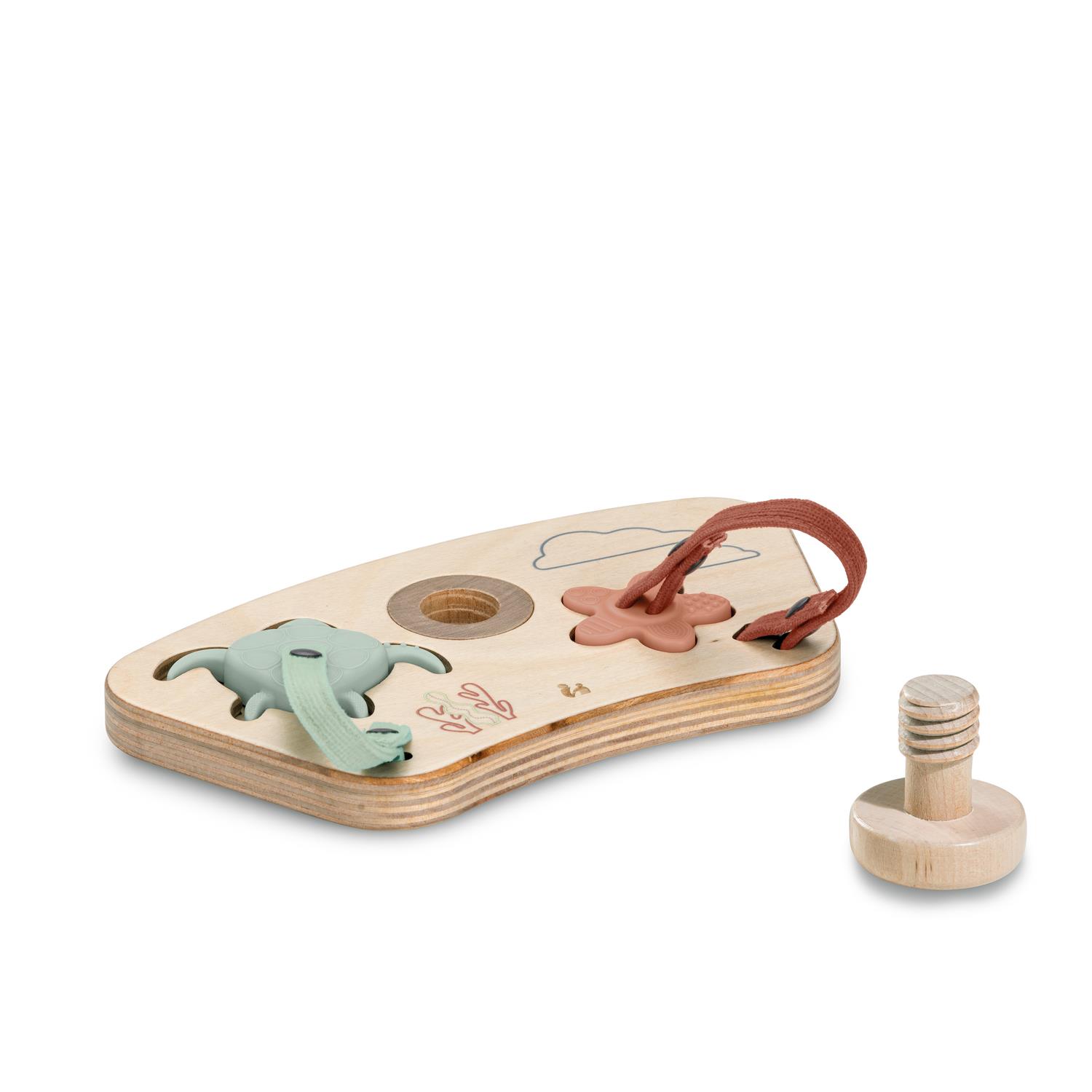 Plateau de jeux pour chaise haute Play Puzzling S BLANC Hauck