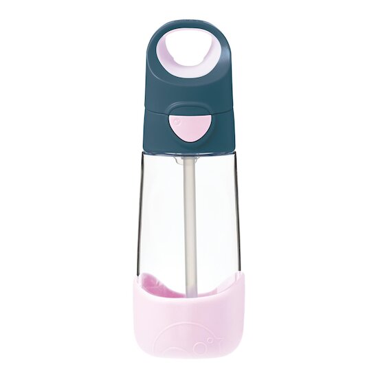 B.Box For Kids Gourde en tritan avec paille en silicone Indigo rose 450 ml B.Box For Kids Gourde en tritan avec paille en silicone Indigo rose 450 ml