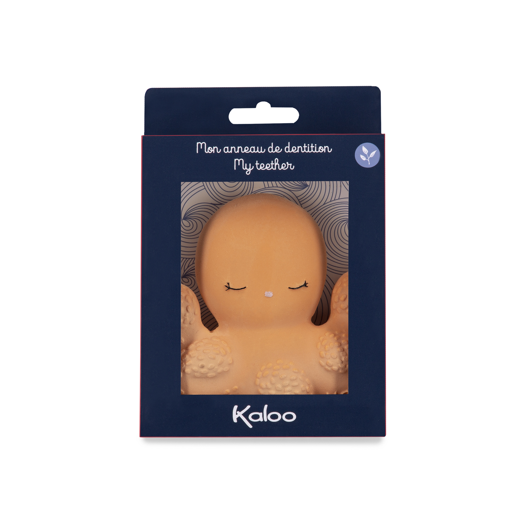 Kaloo - Anneau de dentition Poulpe ORANGE Kaloo