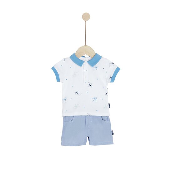 P’tit bisou Ensemble short avec haut Plage Paper Boat 6 mois