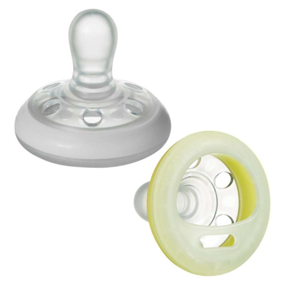 2 Sucettes Closer to Nature forme naturelle MULTICOLORE Tommee Tippee