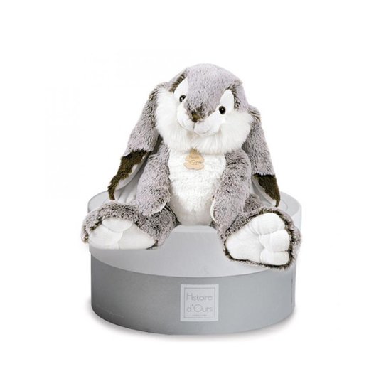 Histoire d'Ours Peluche lapin Marius  30 cm