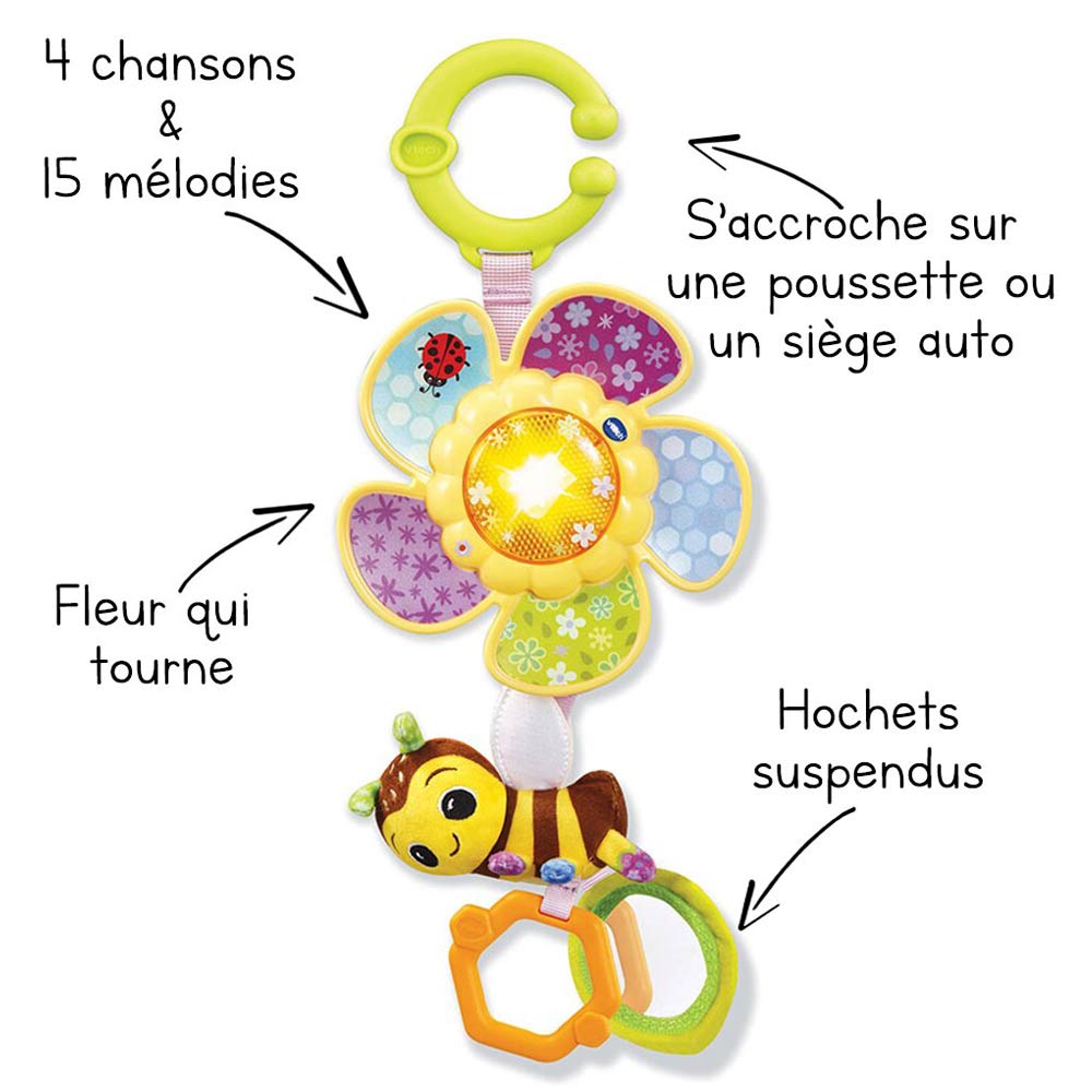 Vtech - Ma tourni fleur d'éveil MULTICOLORE Vtech Baby