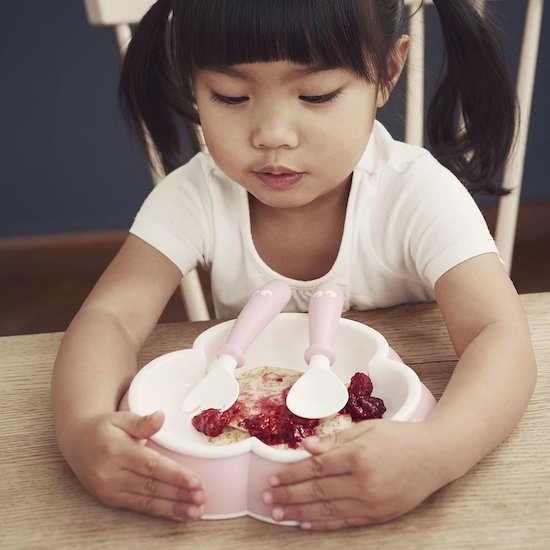 BabyBjörn Ensemble repas Rose Pastel  BabyBjörn Ensemble repas Rose Pastel