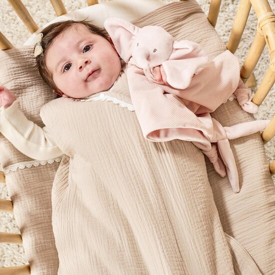 Nattou Gigoteuse Gaze De Coton Tog 2 Fanfan Sable 