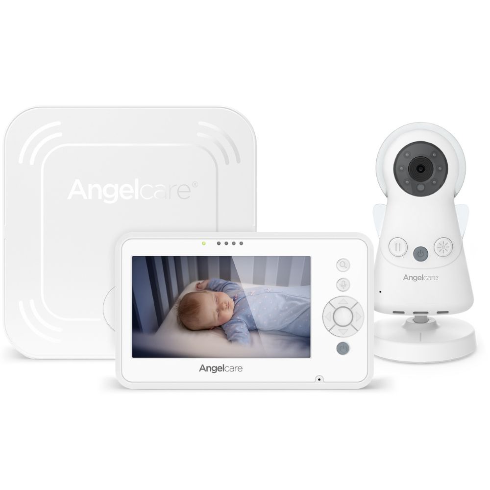 Babyphone video avec détecteur de mouvements AC25 BLANC Angelcare