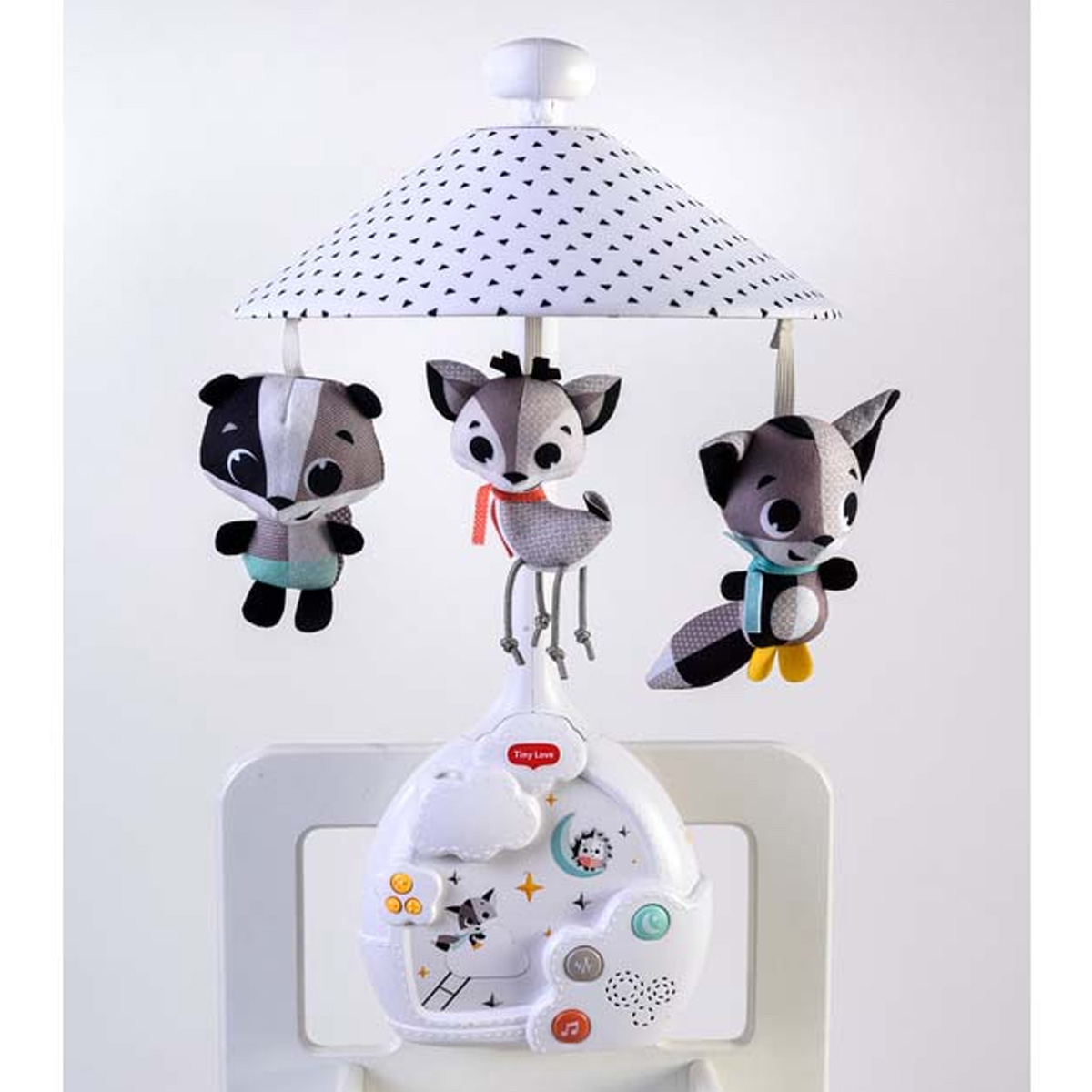 Mobile Musical et Projecteur magical night BLANC Tiny Love