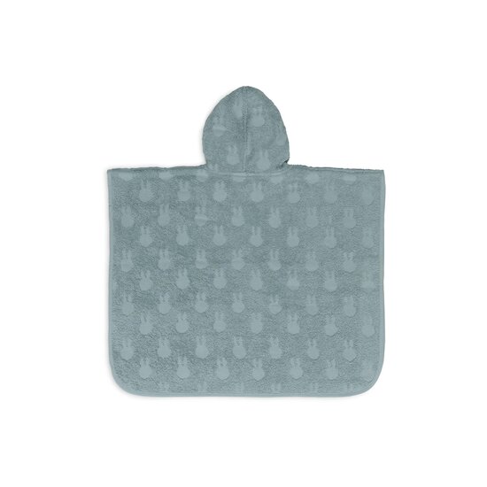 Jollein Poncho de bain Éponge Miffy Jacquard Sea Green  Jollein Poncho de bain Éponge Miffy Jacquard Sea Green