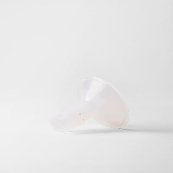 Perifit Téterelles en silicone pour tire-lait Blanc 