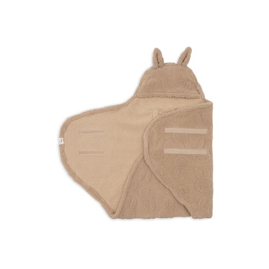 Jollein Couverture portefeuille Teddy Biscuit 
