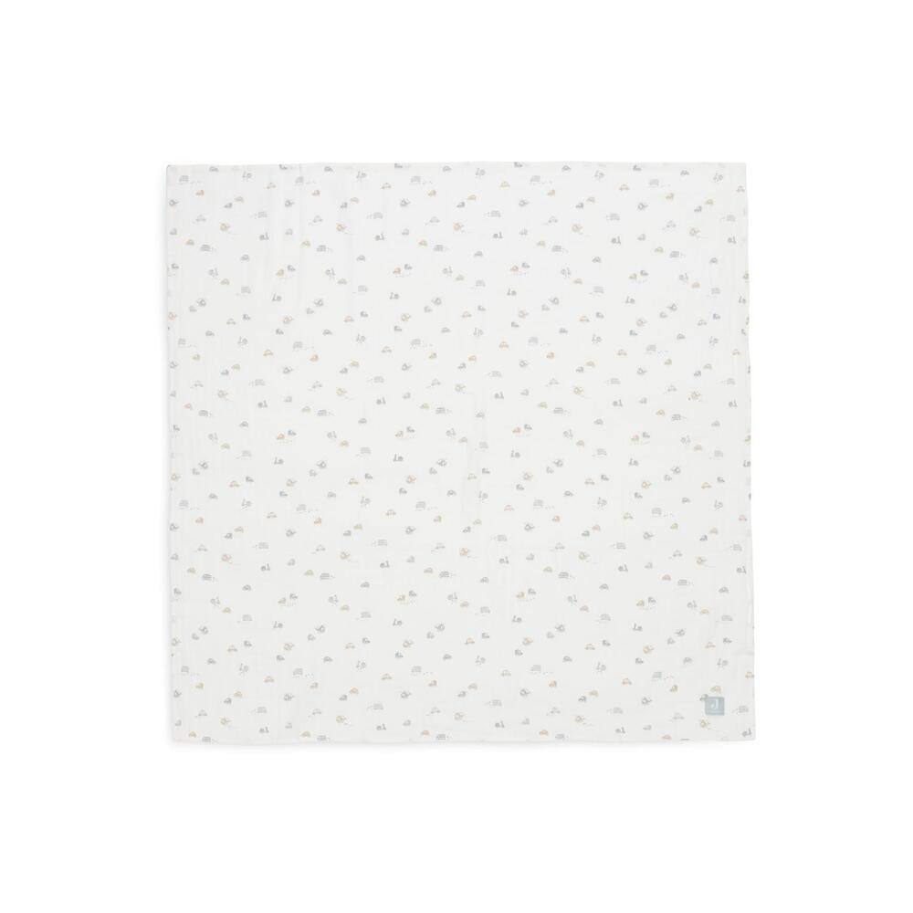 Lot de 2 Langes Large On The Go MULTICOLORE Jollein