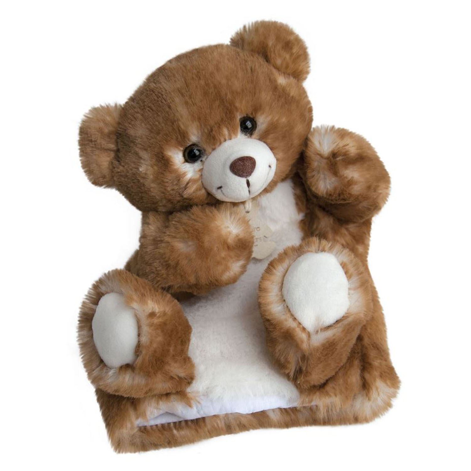 Peluche Marionnette Douce MULTICOLORE Histoire d'Ours