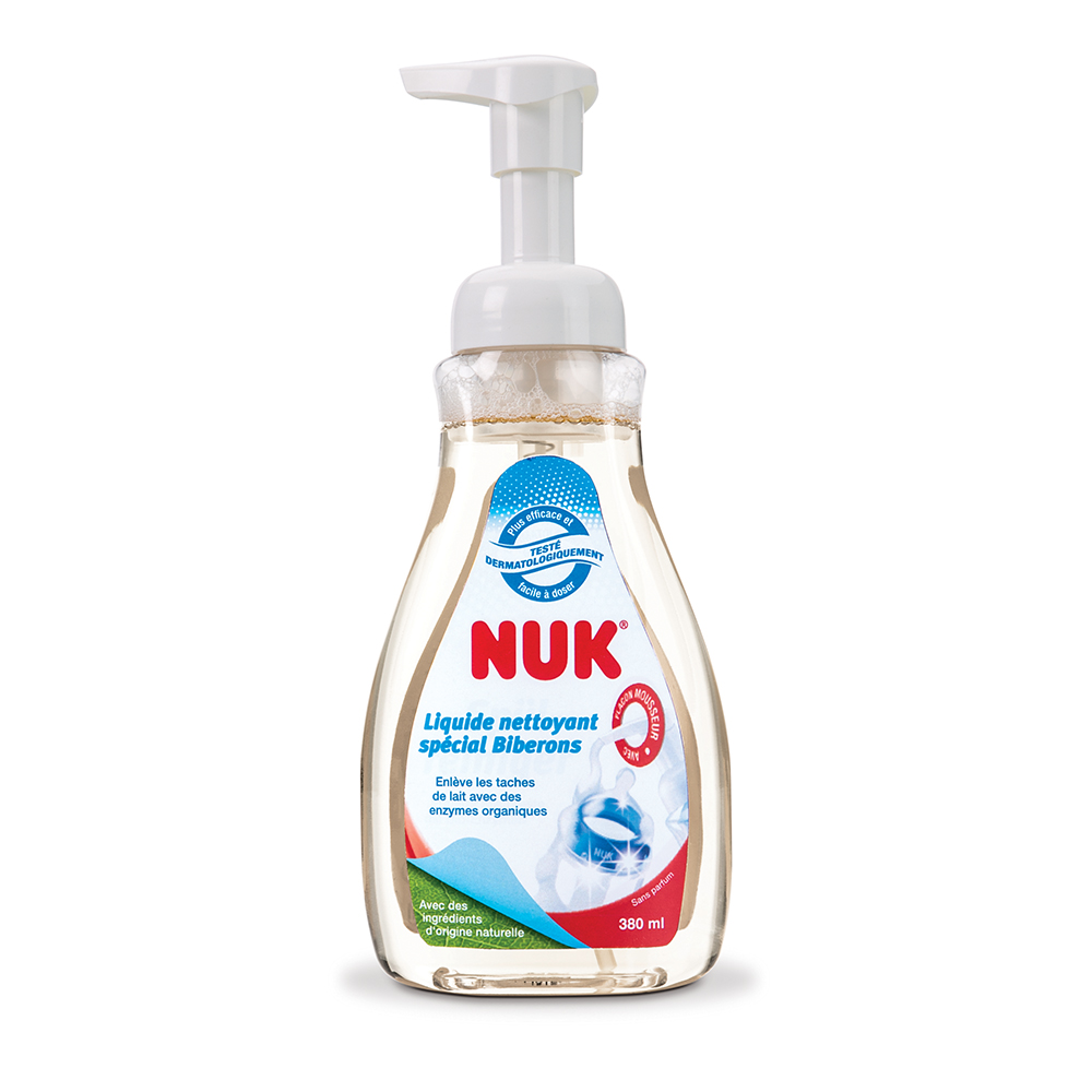 Liquide nettoyant spécial biberons - 380 ml BLANC Nuk