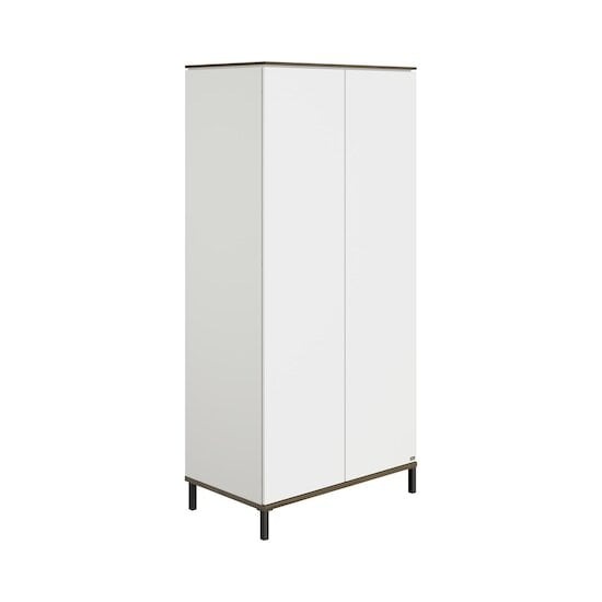 Armoire 2 portes Lovely Aliv BLANC Yuny by Paidi