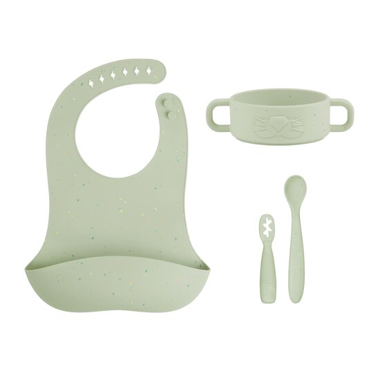 Babymoov Coffret Premiers Repas Mini Arty Vert 