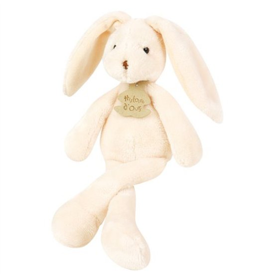 Histoire d'Ours Peluche Peluche Sweety Lapin Blanc 40 cm