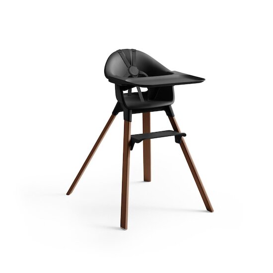 Stokke Chaise Haute Clikk Noir/Brun chaud 