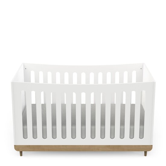 Demeyere Lit bébé évolutif Scandinave Hamilton Oak / White 70x140 cm Demeyere Lit bébé évolutif Scandinave Hamilton Oak / White 70x140 cm