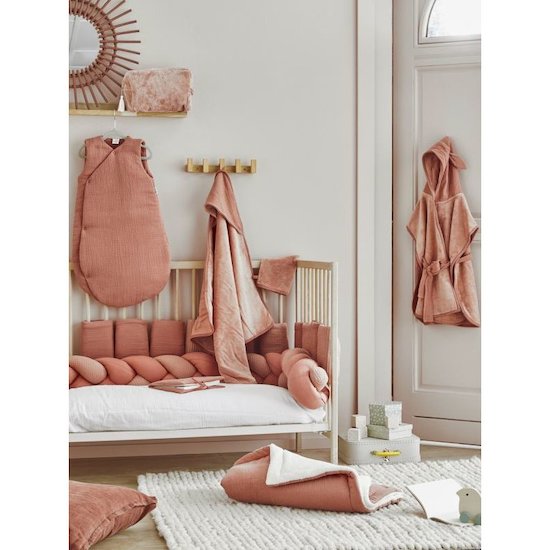 BB&Co Trousse de toilette bambou Marsala  BB&Co Trousse de toilette bambou Marsala