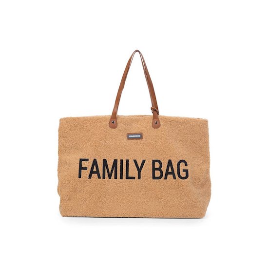 Childhome Sac à langer Family Bag teddy Beige  Childhome Sac à langer Family Bag teddy Beige