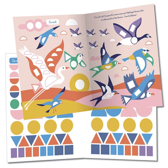 Auzou 1000 premières gommettes formes - La nature  Multicolore  Auzou 1000 premières gommettes formes - La nature  Multicolore